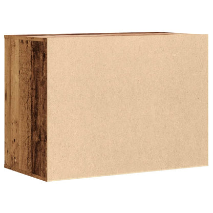 vidaXL Corner Chest of Drawers Old Wood 80x41x58 cm Engineered Wood 6