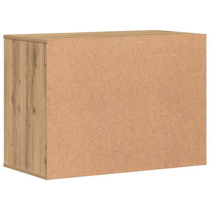 vidaXL Corner Chest of Drawers Artisian Oak 80x41x58 cm Engineered Wood 6