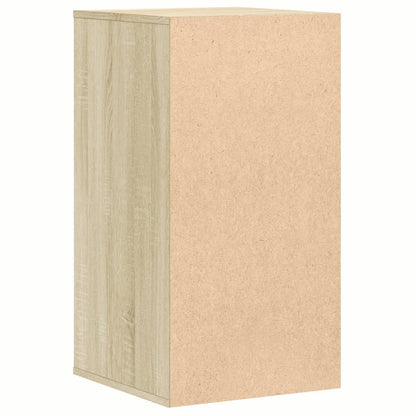 vidaXL Corner Chest of Drawers Sonoma Oak 40x41x76 cm Engineered Wood 6