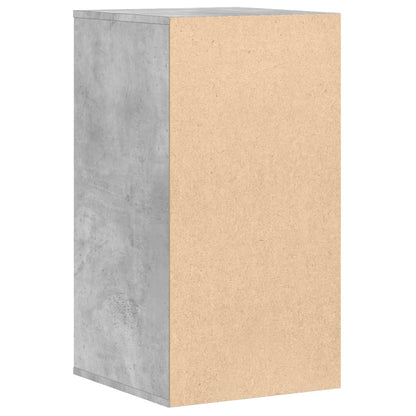 vidaXL Corner Chest of Drawers Concrete Grey 40x41x76 cm Engineered Wood 6