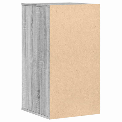 vidaXL Corner Chest of Drawers Grey Sonoma 40x41x76 cm Engineered Wood 6