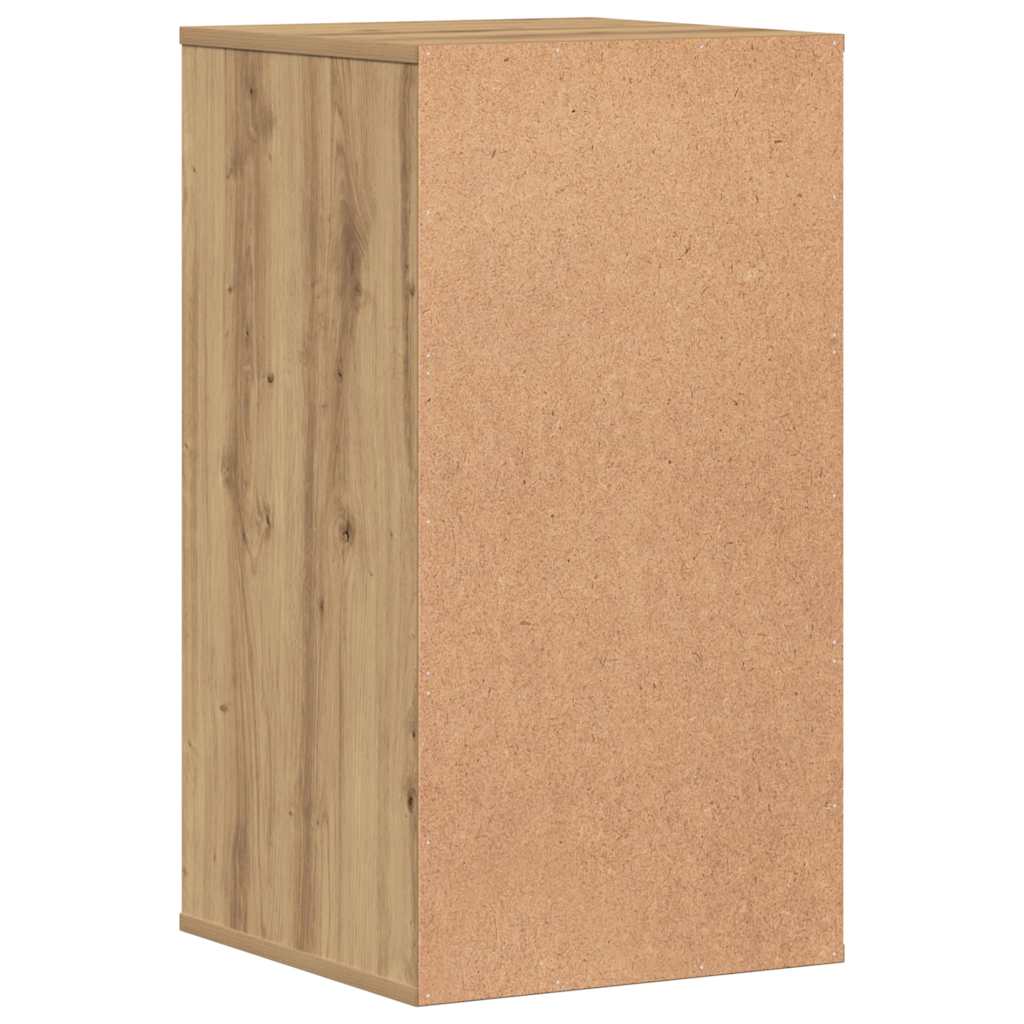 vidaXL Corner Chest of Drawers Artisian Oak 40x41x76 cm Engineered Wood 6