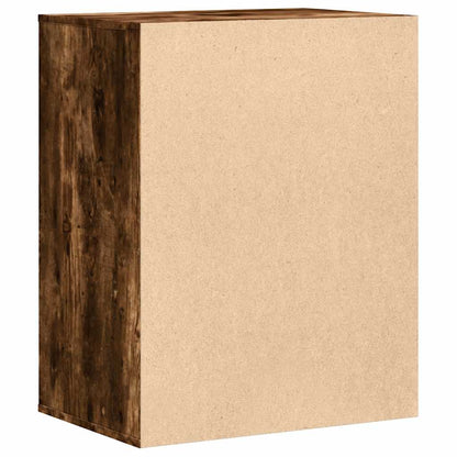 vidaXL Corner Chest of Drawers Smoked Oak 60x41x76 cm Engineered Wood 6