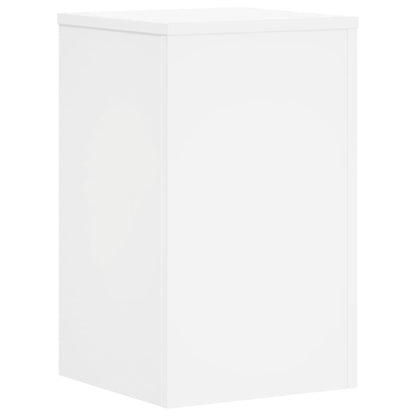 vidaXL Plant Stand 2 pcs White 30 x 30 x 50 cm Engineered Wood 3