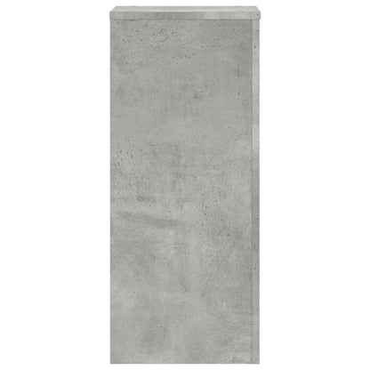 vidaXL Plant Stand 2 pcs Concrete Grey 30 x 30 x 70 cm Engineered Wood 4