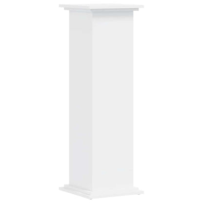 vidaXL Plant Stand White 33 x 33 x 100 cm Engineered wood 2