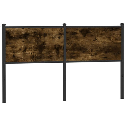 vidaXL Replace Headboard Smoked Oak 150 cm Engineered Wood and Steel 1