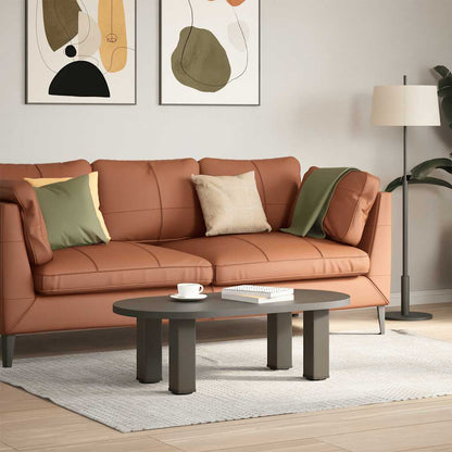 vidaXL Coffee Table Legs 4 pcs Natural Steel 42-44 cm Steel 3