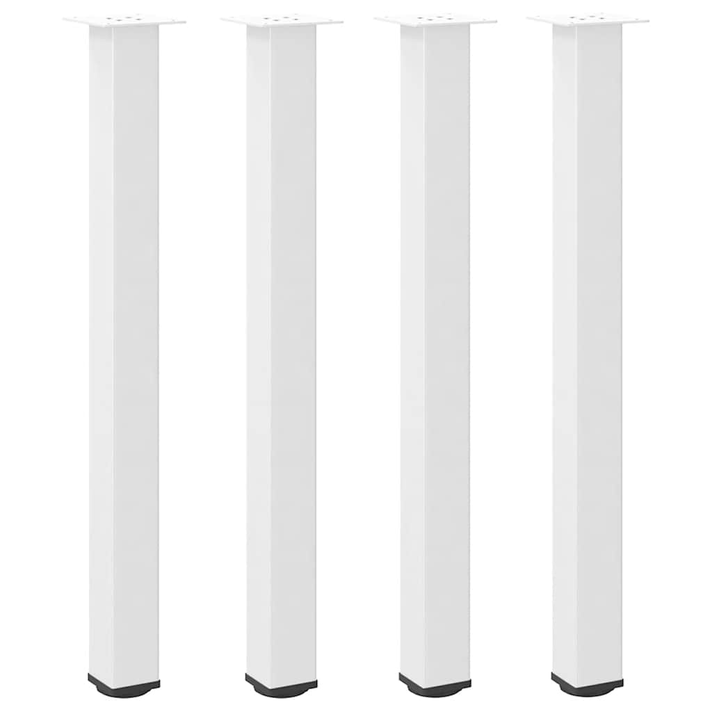 Coffee Table Legs 4 pcs 30-32 Steel White 90-92 cm (80 mm)
