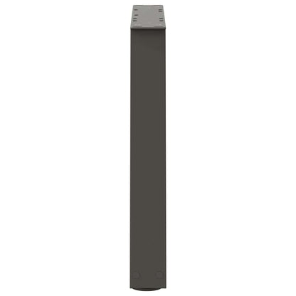 vidaXL Coffee Table Legs V-Shape 2 pcs Anthracite 50x(42-43.3) cm Steel 6