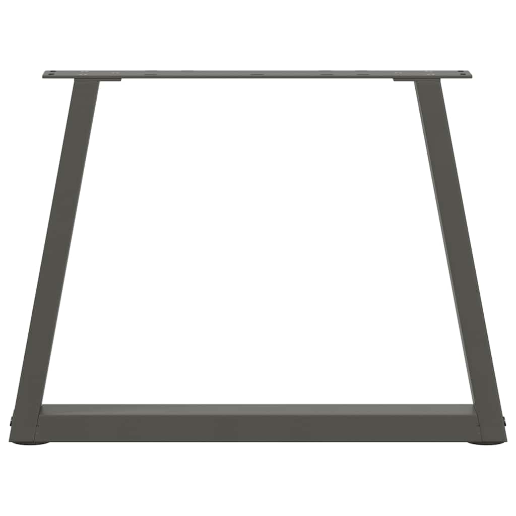vidaXL Coffee Table Legs V-Shape 2 pcs Anthracite 70x(42-43.3) cm Steel 5