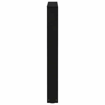 vidaXL Dining Table Legs V-Shape 2 pcs Black 60x(72-73.3) cm Steel 6