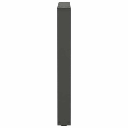 vidaXL Dining Table Legs V-Shape 2 pcs Anthracite 70x(72-73.3) cm Steel 6