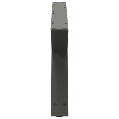 vidaXL Coffee Table Legs 2 pcs Anthracite 70x(30-31.3) cm Steel 6