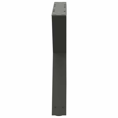 vidaXL Coffee Table Legs 2 pcs Anthracite 50x(42-43,3) cm Steel 6