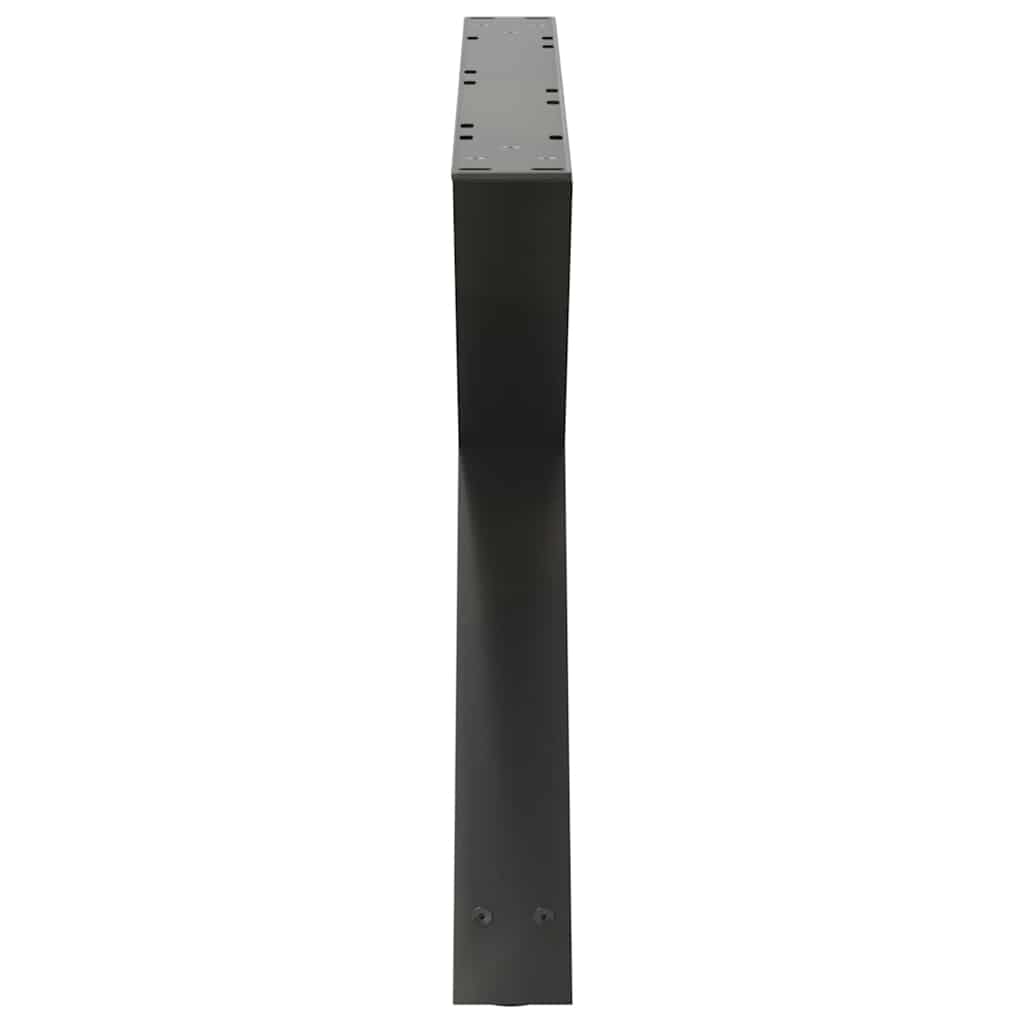 vidaXL Coffee Table Legs 2 pcs Anthracite 70x(42-43.3) cm Steel 6