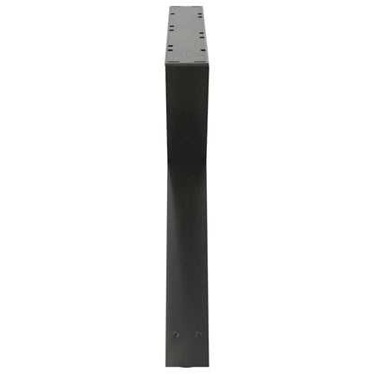 vidaXL Coffee Table Legs 2 pcs Anthracite 70x(42-43.3) cm Steel 6