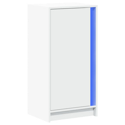 vidaXL Sideboard with LED White 42.5x34x85 cm Engineered Wood 3