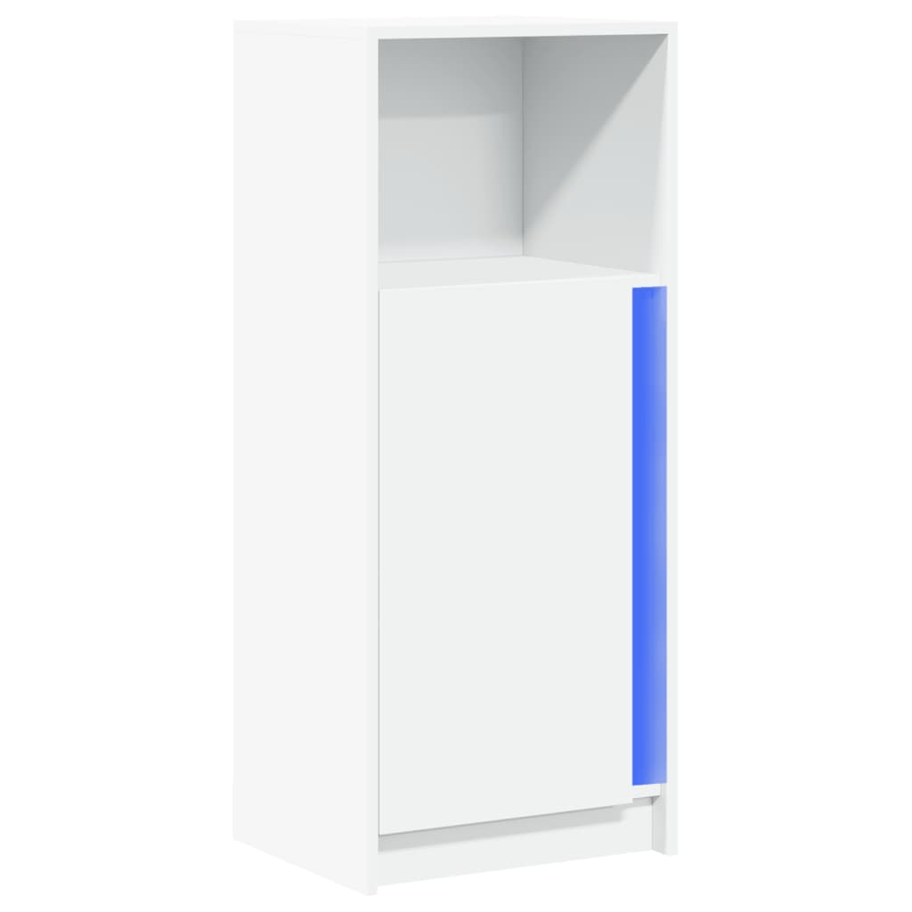 vidaXL Sideboard with LED White 42.5x34x100 cm Engineered Wood 3