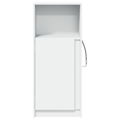 vidaXL Sideboard with LED White 42.5x34x100 cm Engineered Wood 6