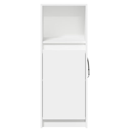 vidaXL Sideboard with LED White 38x34x100 cm Engineered Wood 6