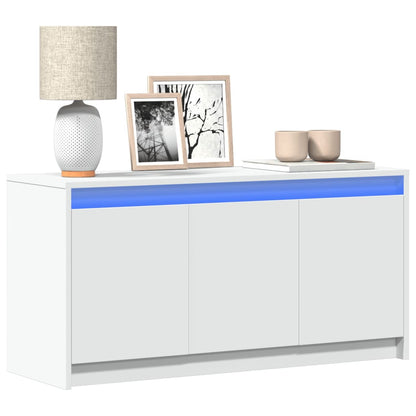 vidaXL TV Cabinet with LED 100x34x50 cm Engineered Wood