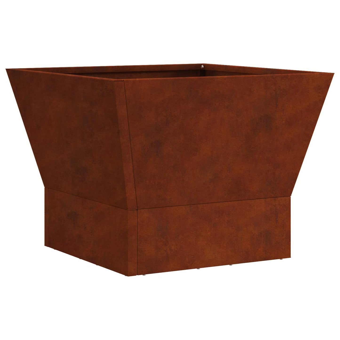 vidaXL Fire Bowl Rusty 40 x 40 x 35 cm Weathering Steel 2