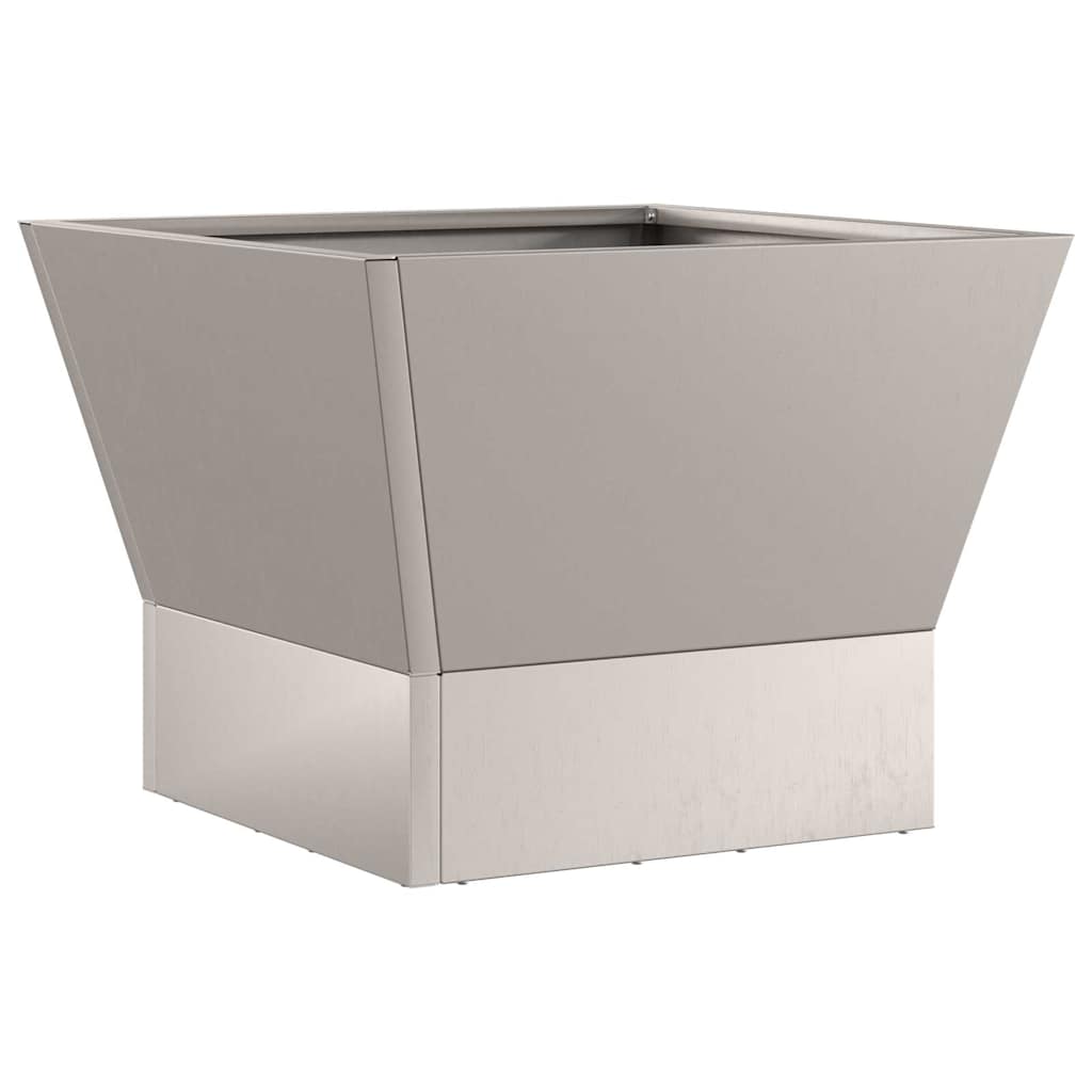 vidaXL Fire Bowl Rusty 40 x 40 x 35 cm Weathering Steel 5