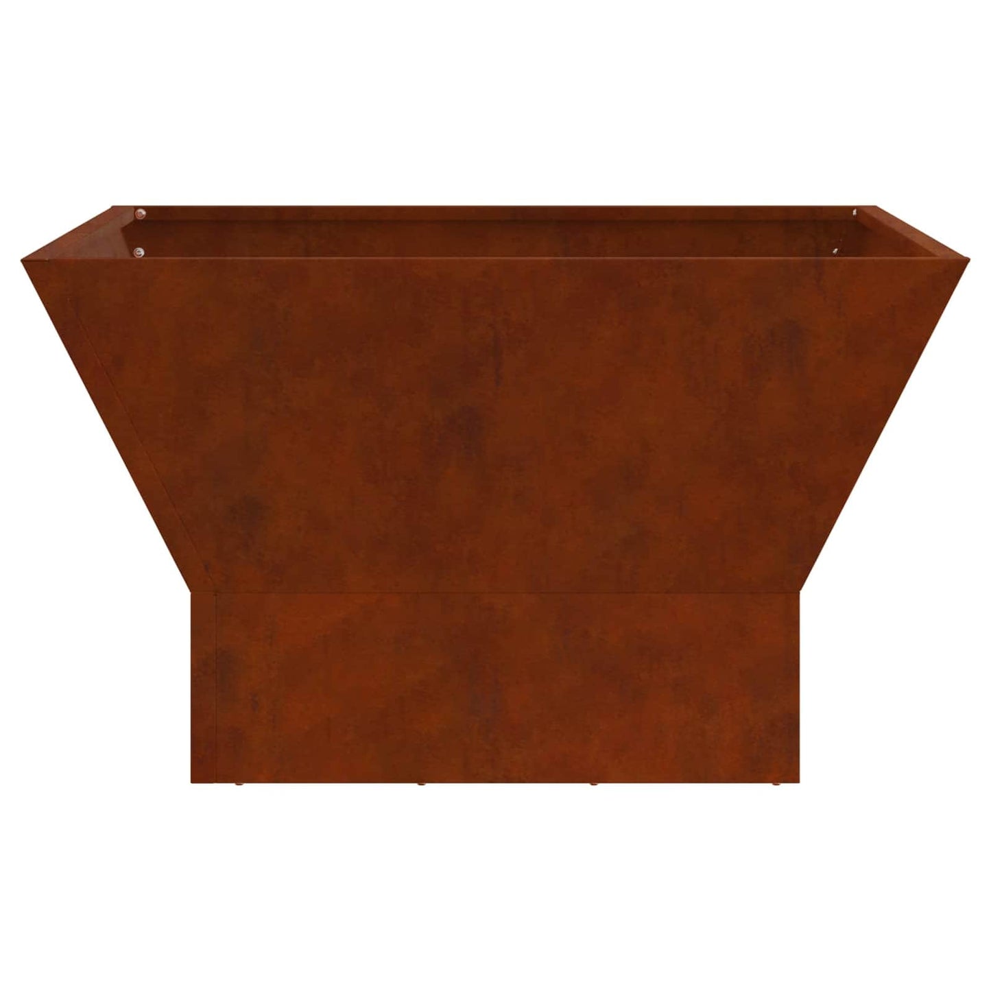 vidaXL Fire Bowl Rusty 60 x 60 x 35 cm Weathering Steel 6