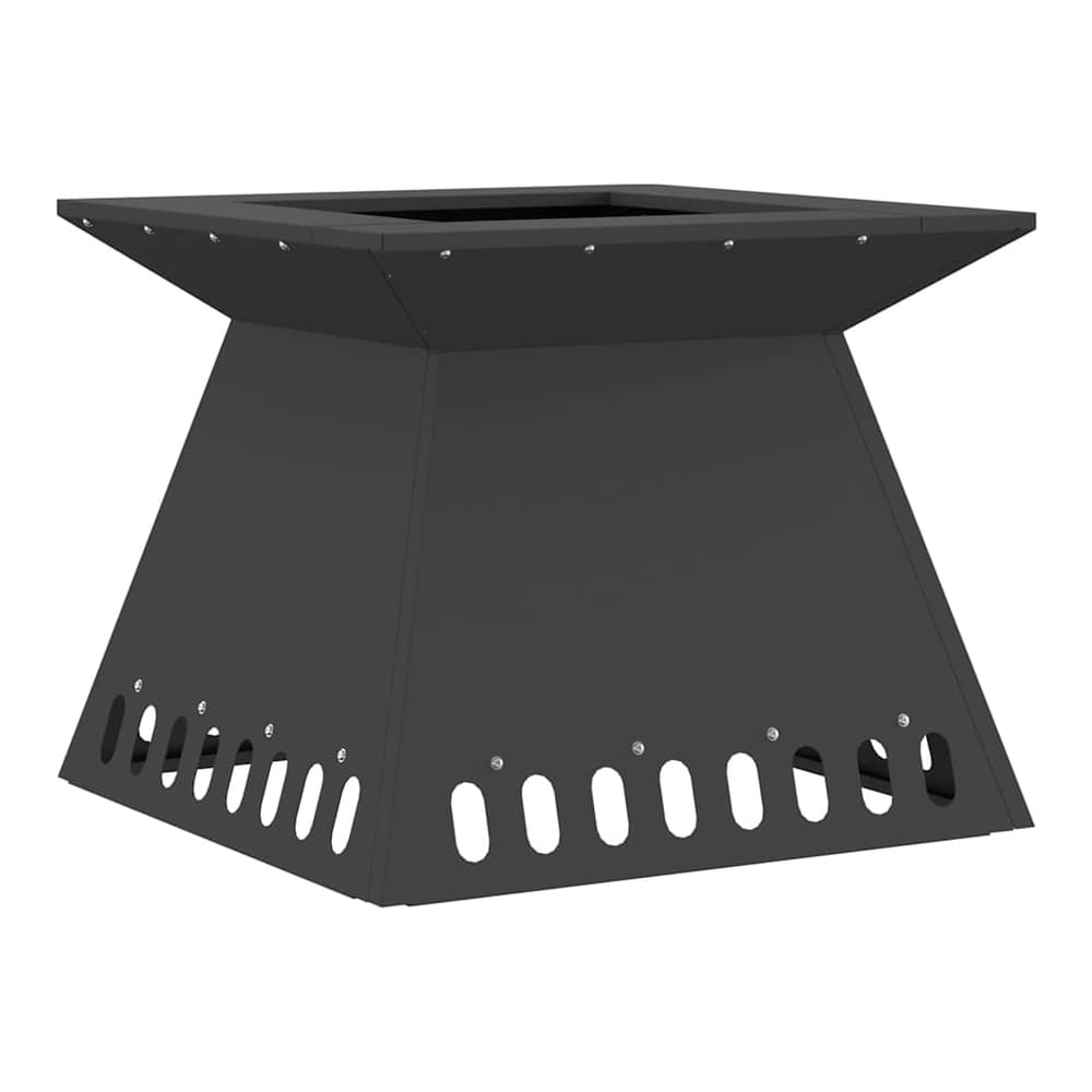 Fire Bowl Black Weathering Steel Cold-rolled steel/black 48 cm 40 cm 48 cm