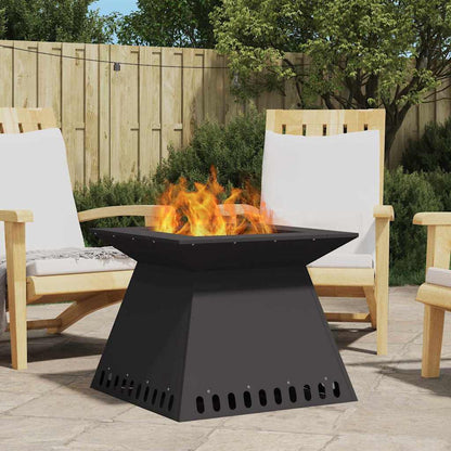 Fire Bowl Black Weathering Steel Cold-rolled steel/black 60 cm 50 cm 60 cm