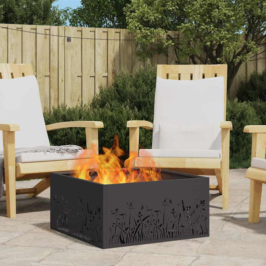Fire Bowl Black Weathering Steel Cold-rolled steel/black 60 cm 60 cm