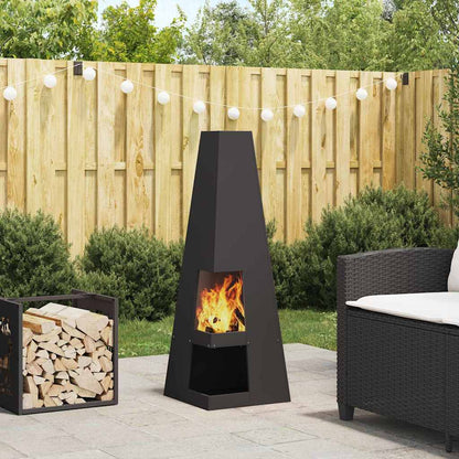 Fire Bowl Black Weathering Steel Cold-rolled steel/black 35 cm 35 cm