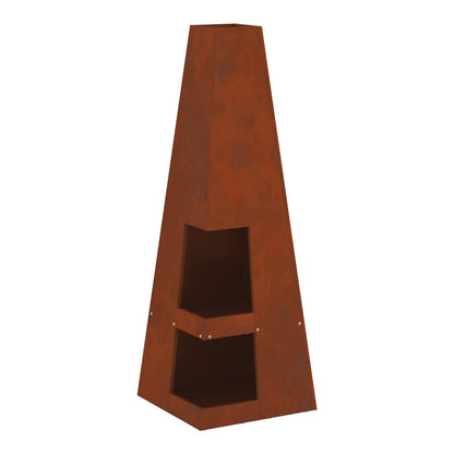 Fire Bowl Black Weathering Steel Weathering steel/brown 35 cm 35 cm