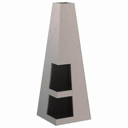 vidaXL Fire Bowl Rusty 35 x 35 x 100 cm 5