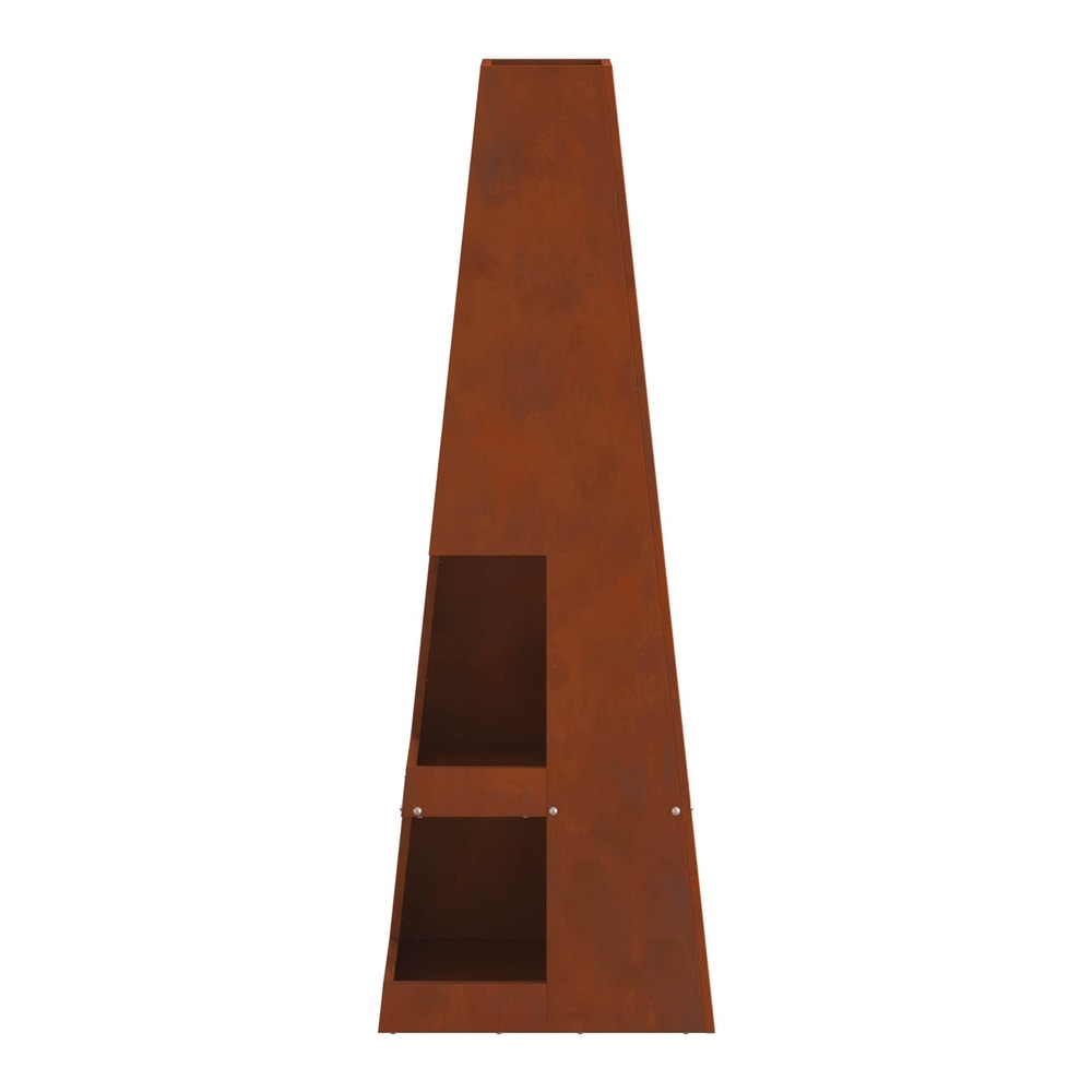 Fire Bowl Black Weathering Steel Weathering steel/brown 35 cm 35 cm