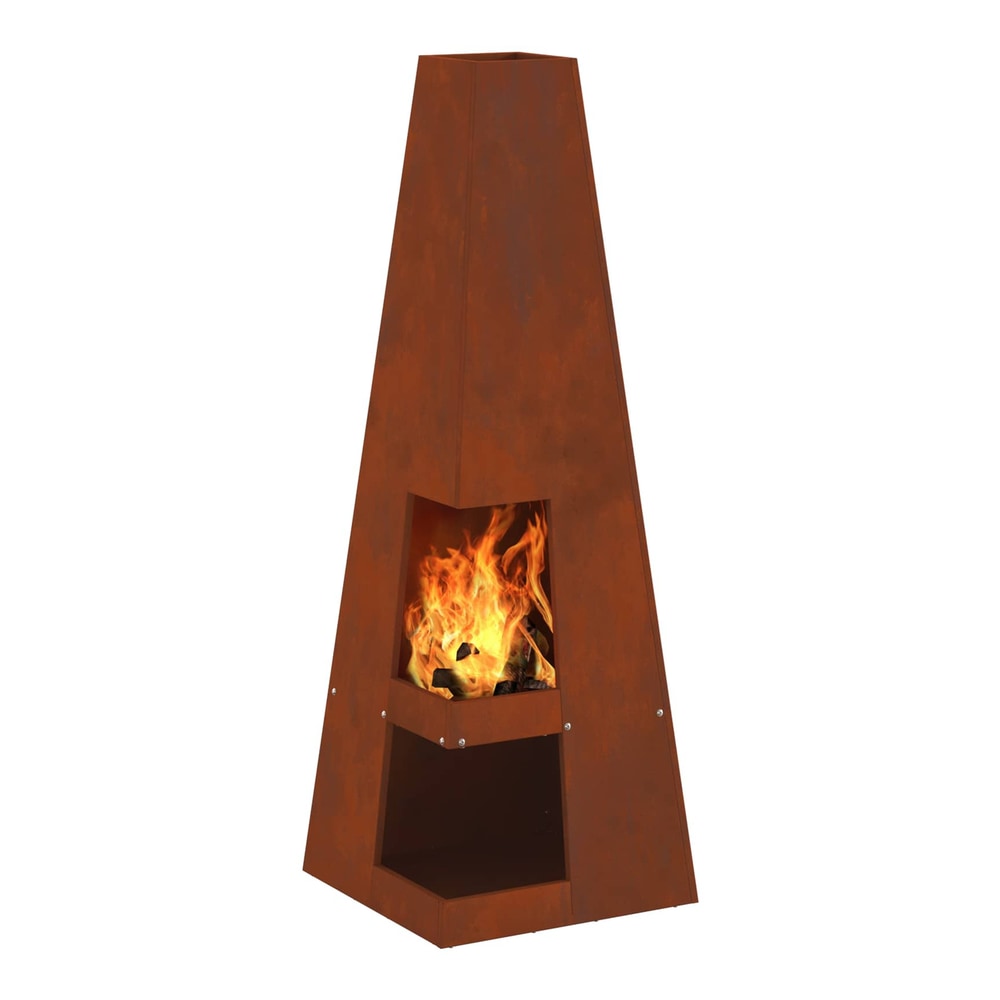 Fire Bowl Black Weathering Steel Weathering steel/brown 35 cm 35 cm