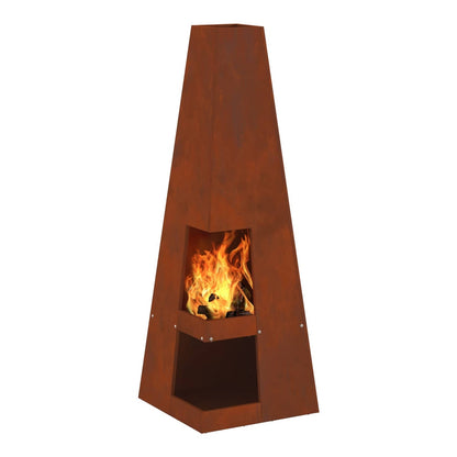 Fire Bowl Black Weathering Steel Weathering steel/brown 35 cm 35 cm