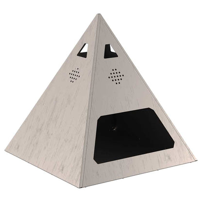 vidaXL Fire Bowl Rusty 50 x 50 x 51 cm Weathering Steel 5