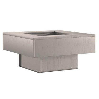 vidaXL Fire Bowl Rusty 60 x 60 x 30 cm Weathering Steel 5