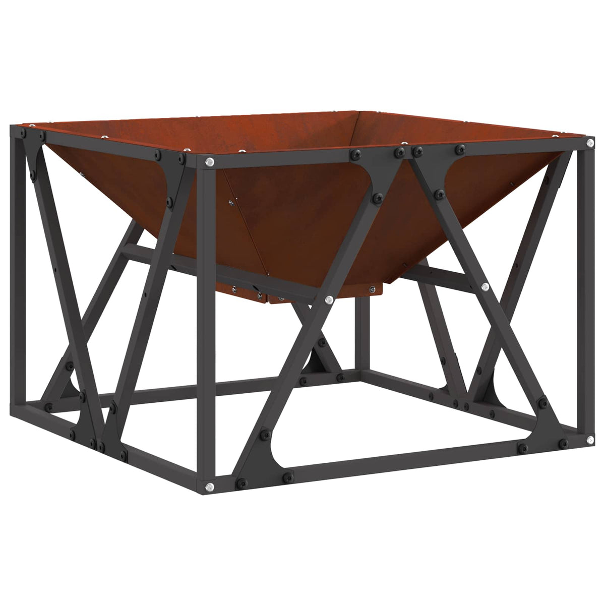 Fire Bowl Rusty Weathering Steel Weathering steel/brown 50 cm 35 cm 50 cm