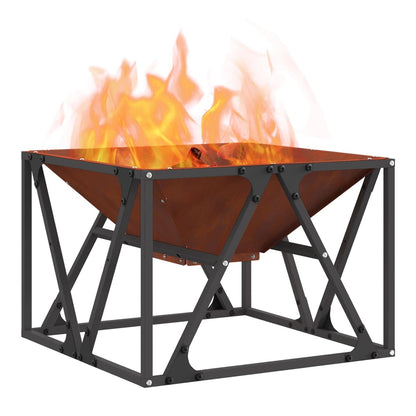 Fire Bowl Rusty Weathering Steel Weathering steel/brown 50 cm 35 cm 50 cm