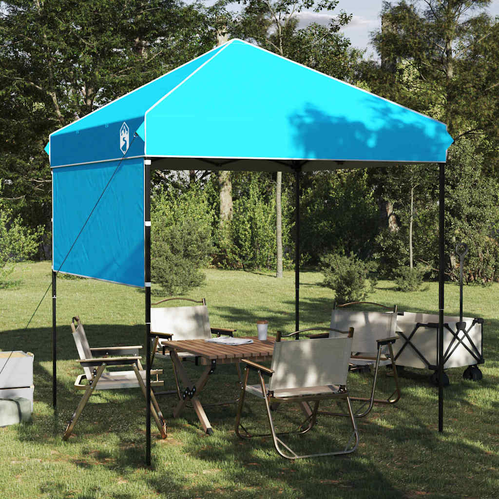 vidaXL Canopy Tent 194 x 194 x 251 cm Blue Fabric 3