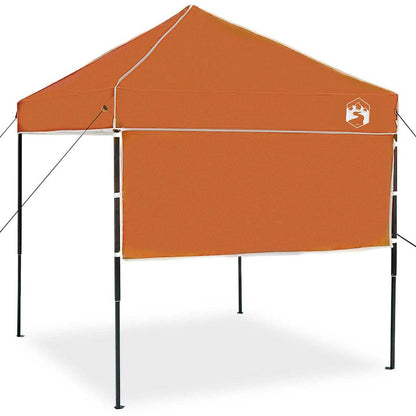 vidaXL Canopy Tent 194 x 194 x 251 cm Orange Fabric 4
