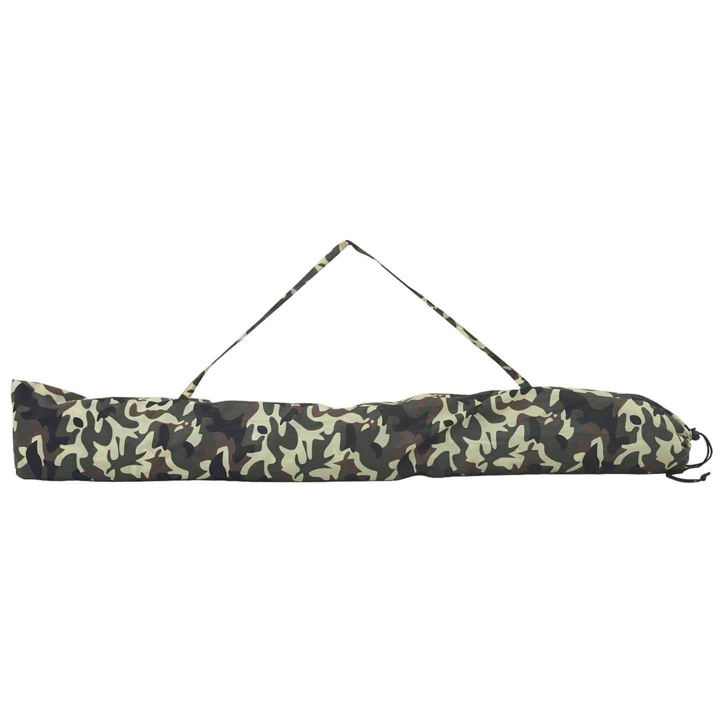 vidaXL Fishing Umbrella 228 x 204 cm Oxford Polyester Camouflage 5