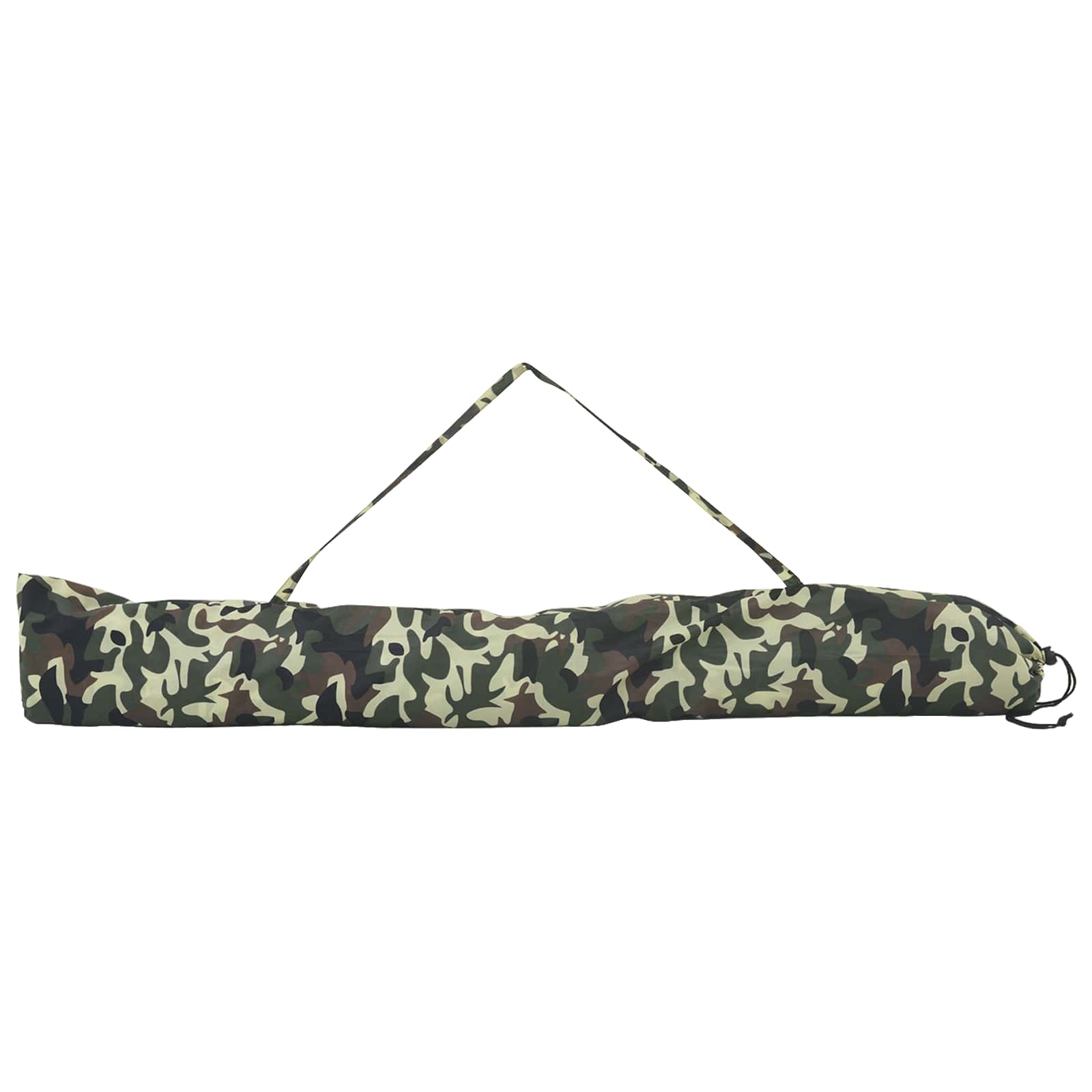 vidaXL Fishing Umbrella 228 x 204 cm Oxford Polyester Camouflage 5