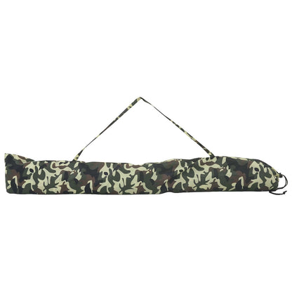 vidaXL Fishing Umbrella 228 x 204 cm Oxford Polyester Camouflage 5