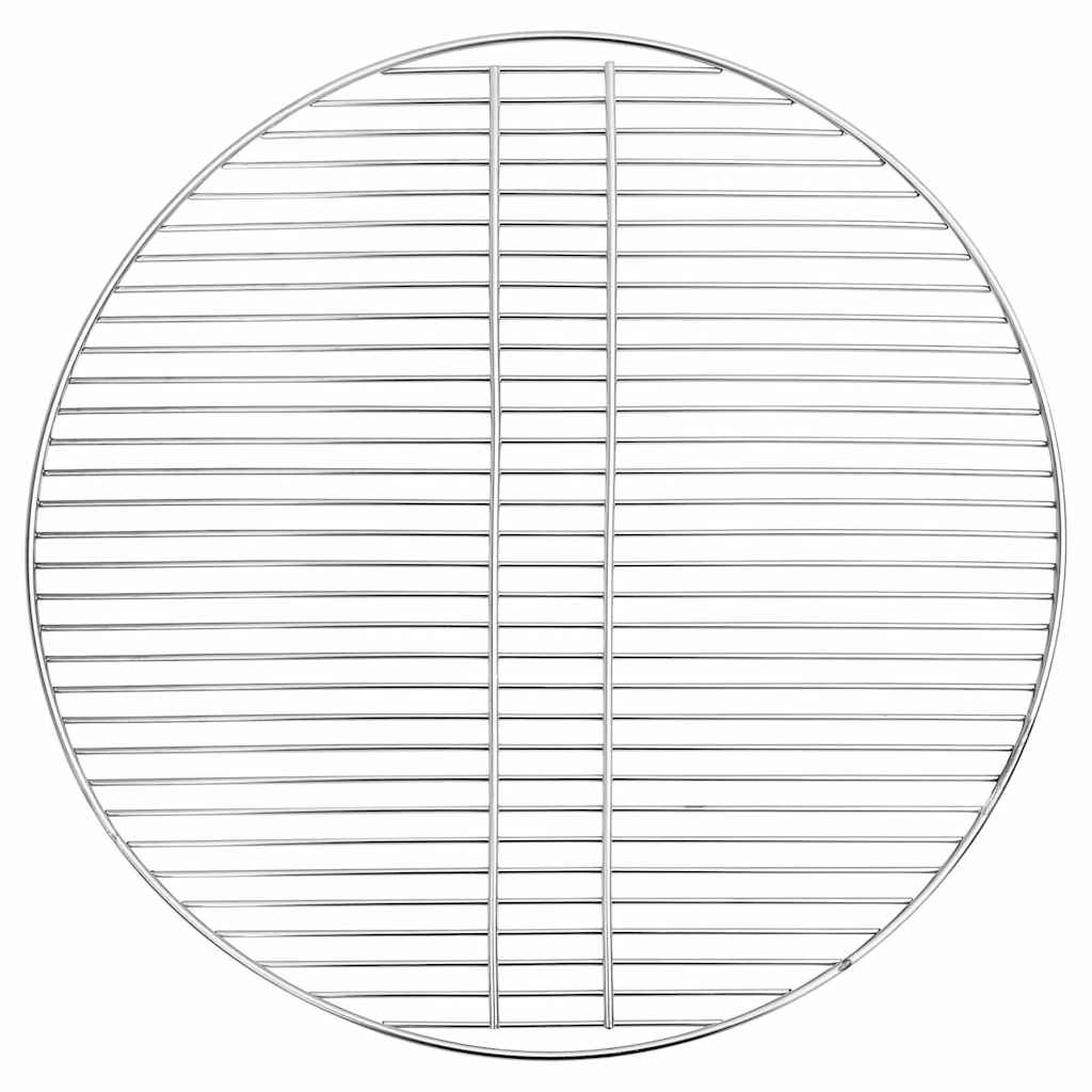 vidaXL BBQ Grill Grate Silver 60 x 60 cm Stainless Steel 1