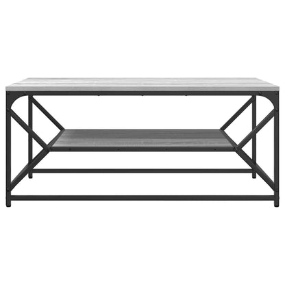 vidaXL Coffee Table Grey Sonoma 90 x 50 x 40 cm 5