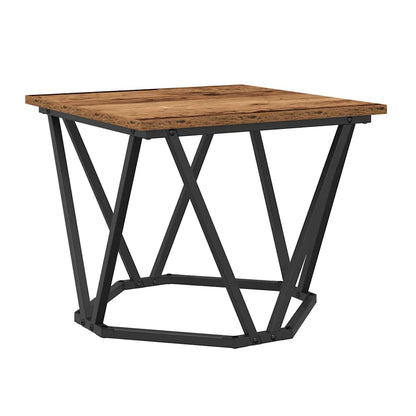 vidaXL Coffee Table 3 pcs Old Wood 50 x 50 x 40 cm 6